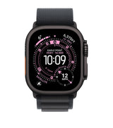 Harrods Apple Watch Ultra 3 Black with Black Alpine Loop Smartwatch 49mm Small- Buy online at McGrocer