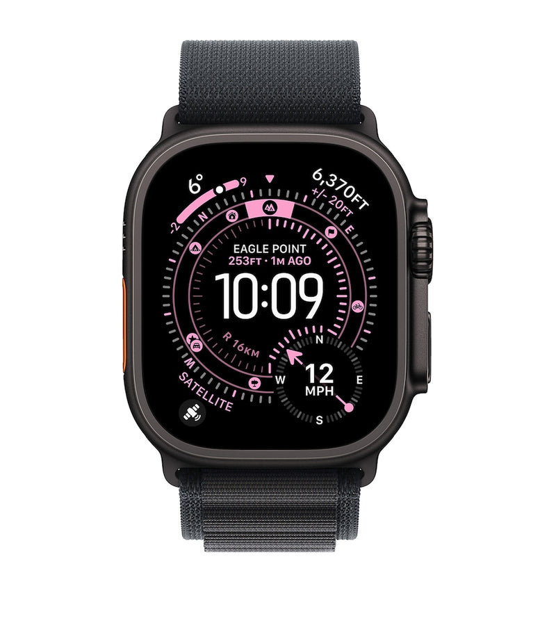 Apple Watch Ultra 3 Black Alpine Loop 49mm (British brand)