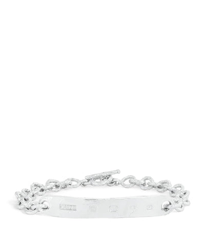 Harrods The Ouze Sterling Silver Hallmark Bracelet 21.5cm- Buy online at McGrocer