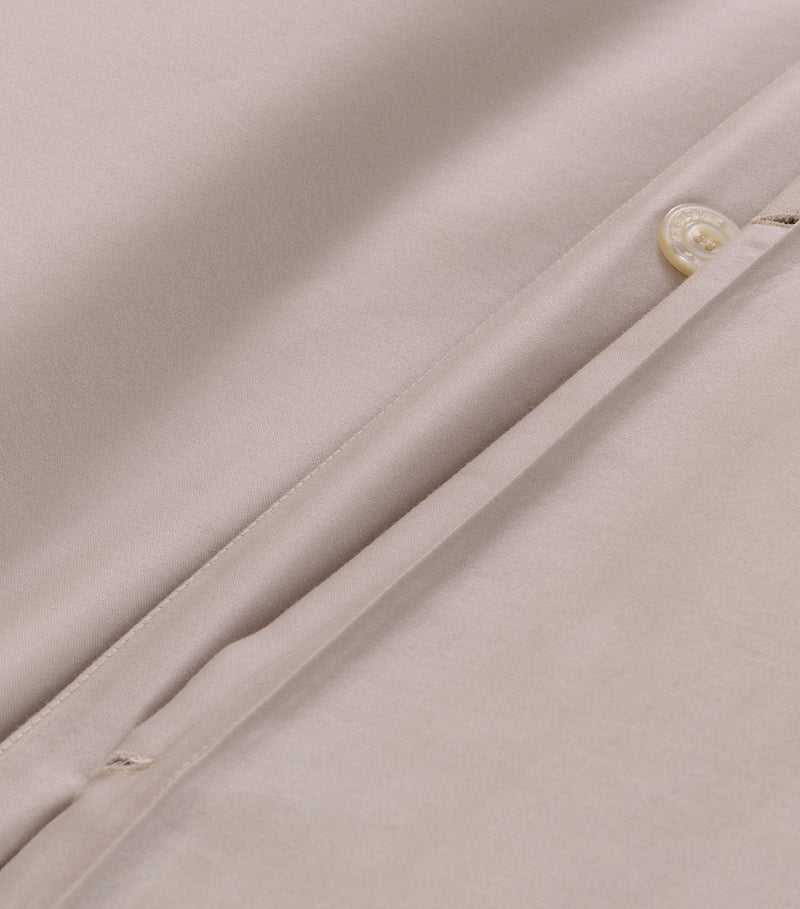 Frette Lush Ajour duvet cover 260x240cm cotton sateen, imported from the UK