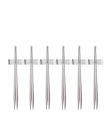 Harrods Bugatti Ares Stainless Steel Chopsticks Set of 6- Buy online at McGrocer