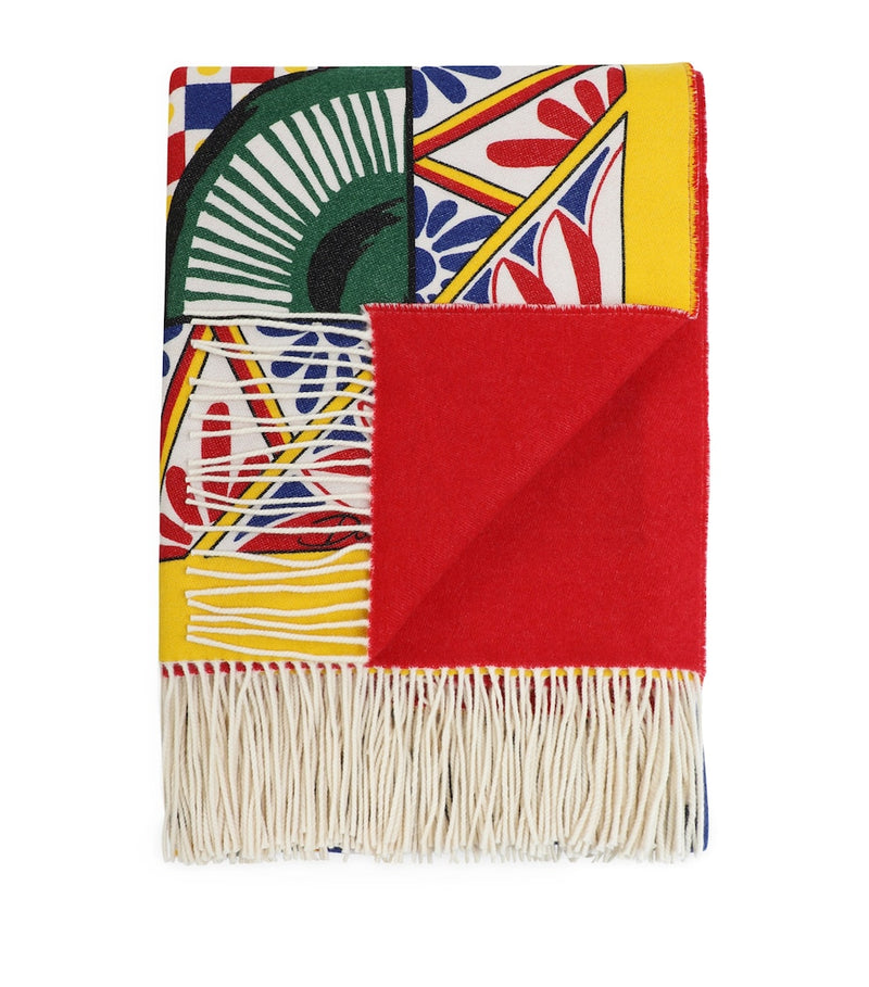 Dolce&Gabbana Casa Cashmere Caretto Throw 140cm x 180cm - British product