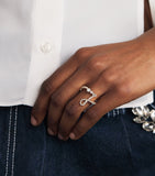 Sophie Bille Brahe L ring 18kt yellow gold diamonds - British product