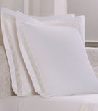 Frette Balance Lace pillowcase 65cm, imported from the UK