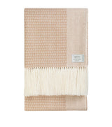Harrods Araminta Campbell Large Alpaca-Blend Willow Woven Throw 150cm x 300cm- Buy online at McGrocer