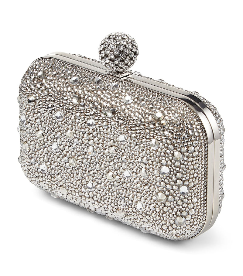 Jimmy Choo crystal embellished clutch bag compact 11cm, UK version