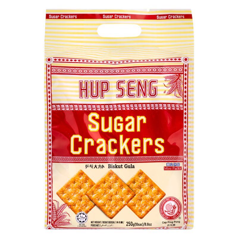 Hup Seng sugar crackers - British product