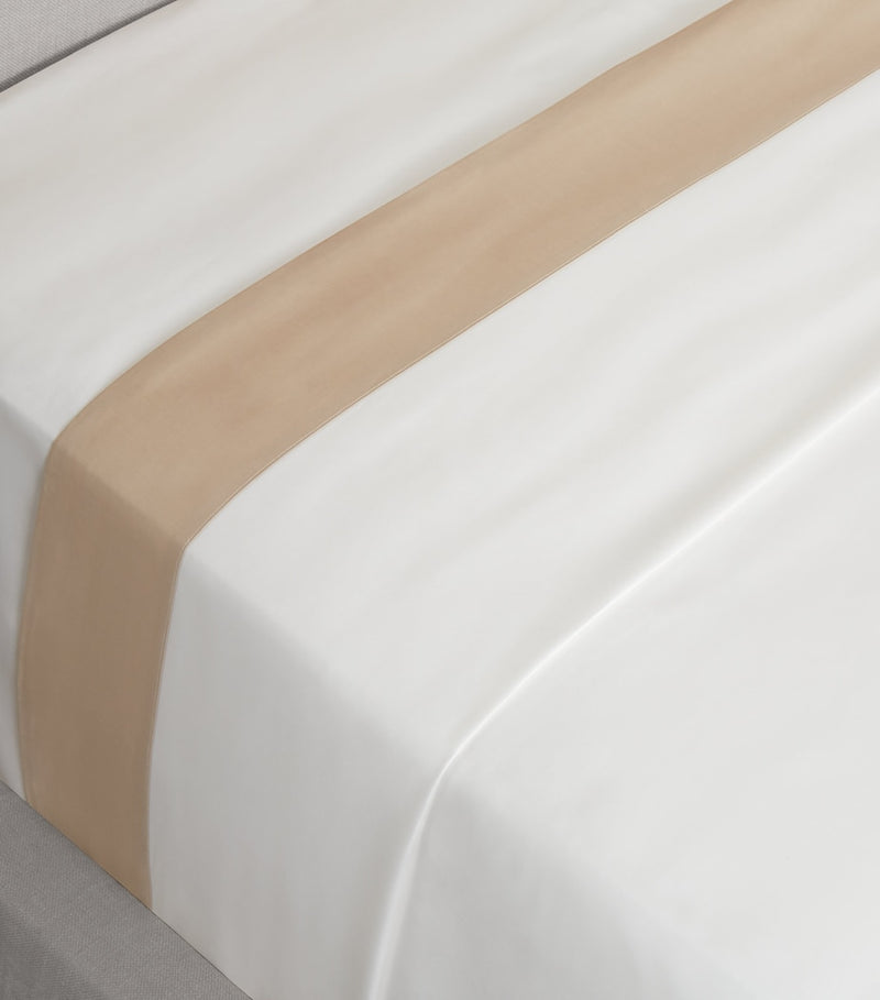 Frette Bold super king flat sheet 270x320cm, imported from the UK