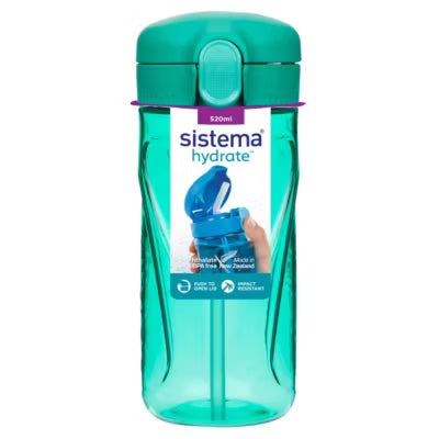 Sistema Hydrate Quick Flip water bottle (British brand)