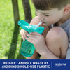 Sistema Hydrate Quick Flip water bottle (British brand)