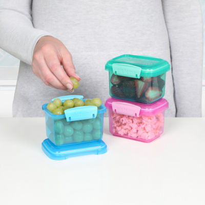 Sistema lunch food storage containers 400ml 3-pack (British brand)