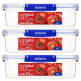 Sistema KLIP IT PLUS leakproof food storage containers (British brand)