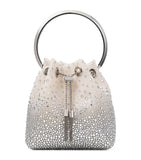 Jimmy Choo Bon Bon crystal embellished top handle bag, UK version