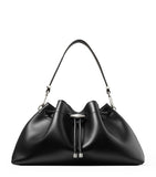 Jimmy Choo Cinch bucket bag leather chain drawstring, UK version