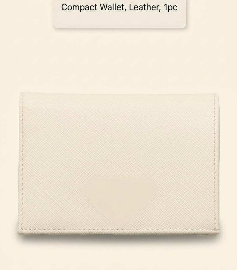 Prada Saffiano leather bifold wallet small size, imported from the UK