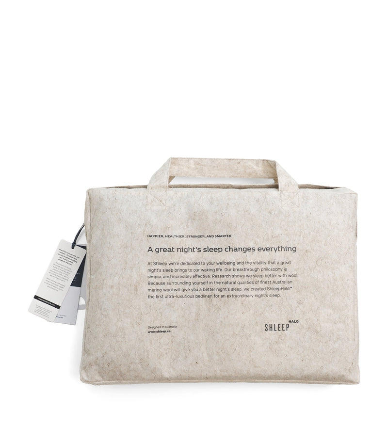 SHLEEP Merino Jersey King Duvet Cover 230cm x 220cm (British brand)
