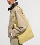 Bottega Veneta Small Leather Veneto Tote Bag, imported from the UK