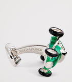 Deakin & Francis sterling silver racing car cufflinks, imported from the UK