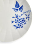 Royal Copenhagen floral rose pattern deep plate 22cm, imported from the UK