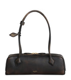 Alaïa Le Teckel medium shoulder bag in calfskin, imported from the UK