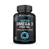 Holland & Barrett SS Sport Supplies Omega 3 Fish Oil 1,000mg Softgels 120 Capsules- Buy online at McGrocer