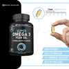 SS Sport Supplies Fish Oil 1000mg 120 caps, imported from the UK