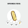 SS Sport Supplies Fish Oil 1000mg 120 caps, imported from the UK
