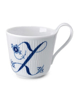 Harrods Porcelain Fluted Alphabet Mug with 330ml Capacity and Hand-Painted Design- Buy online at McGrocer