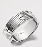Cartier White Gold LOVE Unlimited Ring - British product
