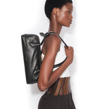 Alaïa Le Teckel medium lambskin shoulder bag, imported from the UK