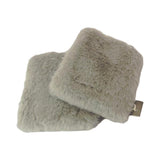 Aroma Home grey faux fur hand warmers 2 pack, UK version