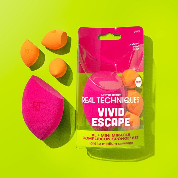 Real Techniques Miracle Complexion Sponge Set XL Mini - British product