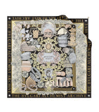Bvlgari Alchemist silk scarf 90x90cm, UK version
