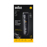 Holland & Barrett Braun Series 5 Beard Trimmer with 8 Styling Tools and 40 Length Settings, Black- Buy online at McGrocer