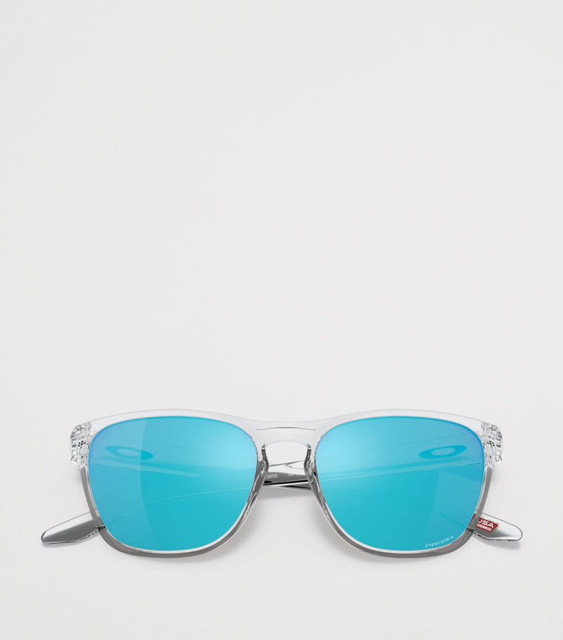 Oakley Manorburn square sunglasses with Prizm lenses, imported from the UK