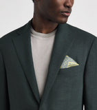 Eton silk floral pocket square 33cm (British brand)