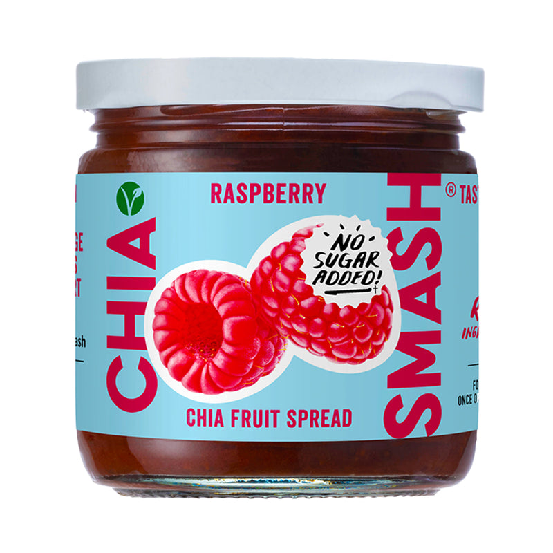 Chia Smash Raspberry Fruit Spread 227g - British product