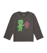 Mini Rodini Cotton Alien Long Sleeve T-Shirt 3-11 Years