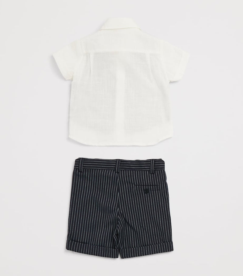 Patachou stripe baby outfit set 6 months-4 years, imported from the UK