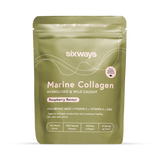 Holland & Barrett Sixways Wild Marine Collagen Natural Raspberry Flavour Powder 196g- Buy online at McGrocer