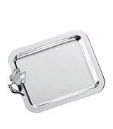 Harrods Christofle Silver-Plated Anemone-Belle Époque Tray 20cm x 16cm- Buy online at McGrocer