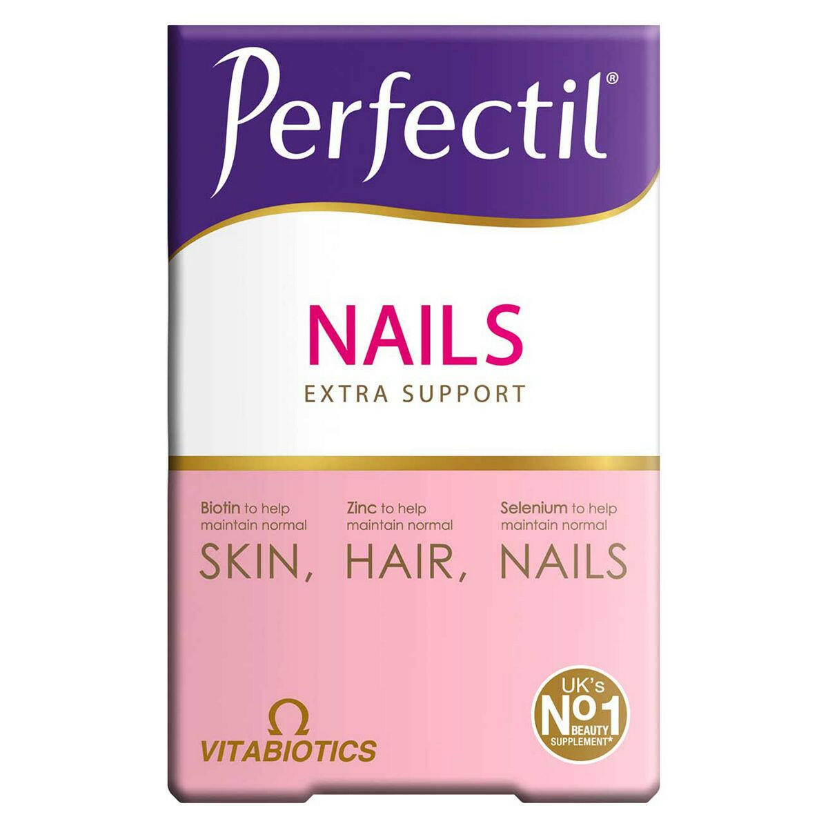 Vitabiotics Perfectil Plus Nails - 60 Tablets Vitamins, Minerals & Supplements Boots