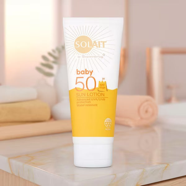 Superdrug Solait Baby Sensitive Sun Lotion SPF50