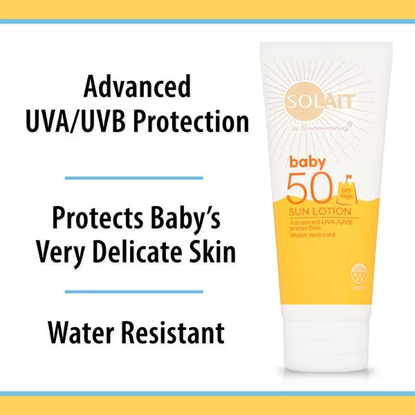 Superdrug Solait Baby Sensitive Sun Lotion SPF50