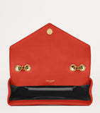Saint Laurent small Loulou shoulder bag in matelassé lambskin, imported from the UK