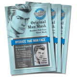 Superdrug Fuss Free Naturals Men's Hydrating Face Mask Clean Shaven Sheet Mask Pack of 3- Buy online at McGrocer