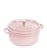 Harrods Staub Round Cocotte (26cm)- Buy online at McGrocer