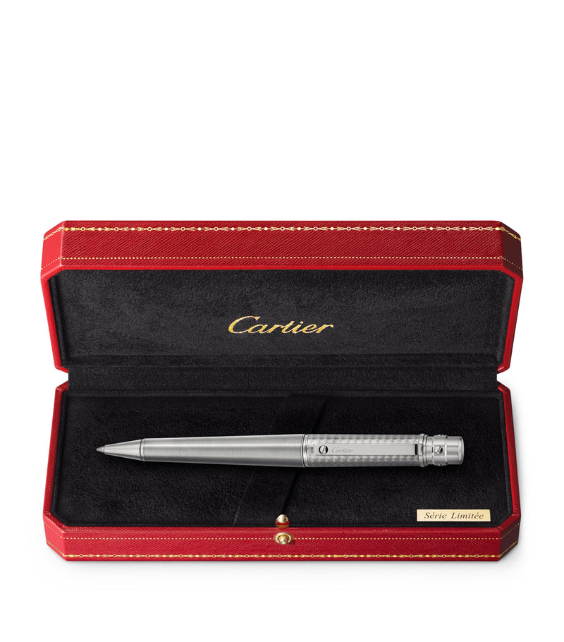 Cartier ballpoint pen with etched logo - British product
