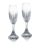 Baccarat Massena champagne flutes set of 2 - British product