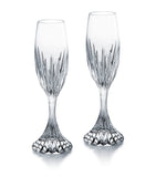 Baccarat Massena champagne flutes set of 2 - British product